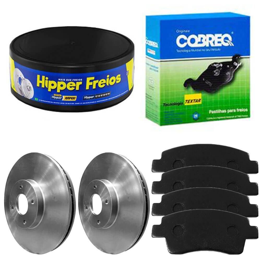 Kit Pastilha Disco Dianteiro Ventilado Etios 1.3 2012 a 2021