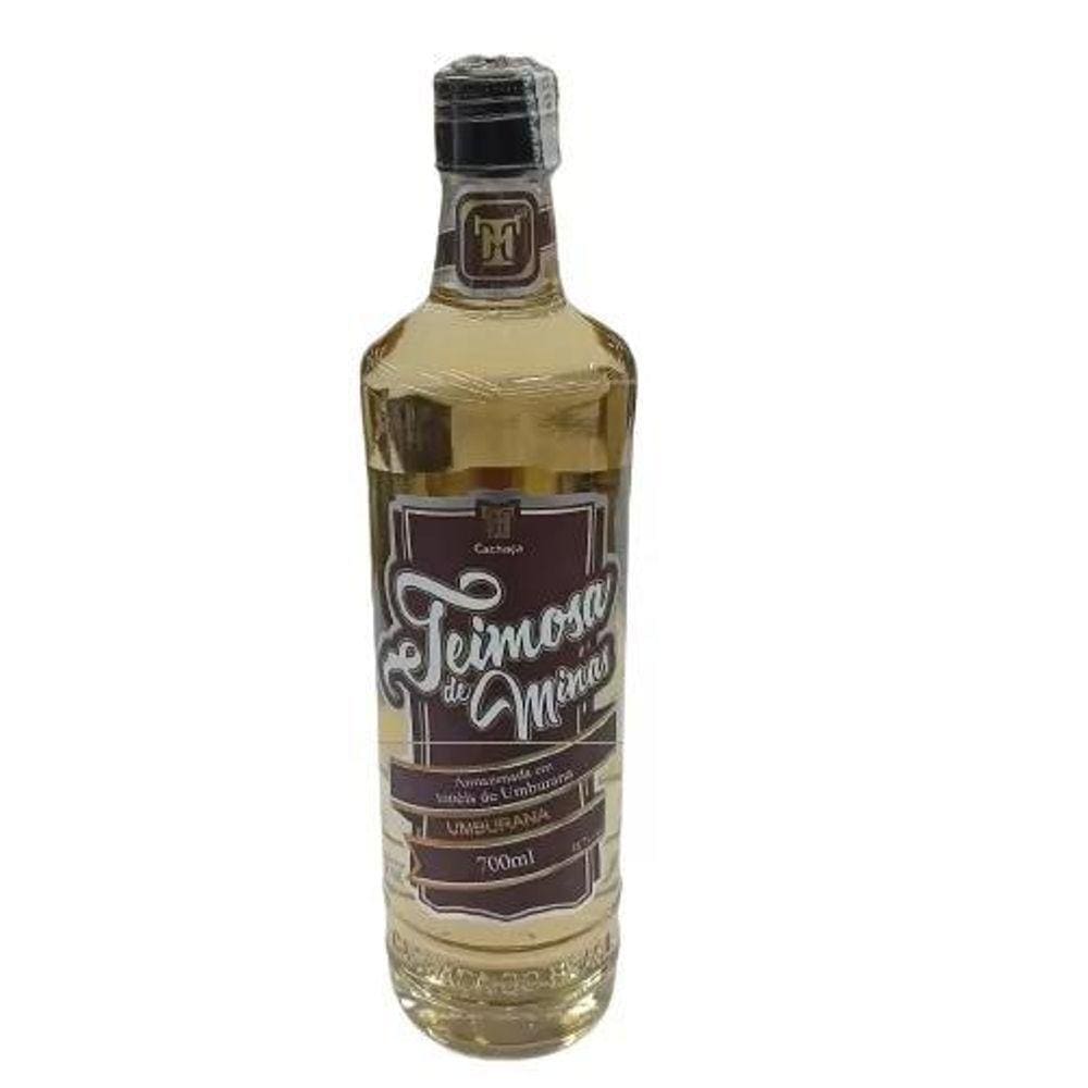 Cachaça Teimosa De Minas Umburana 700Ml