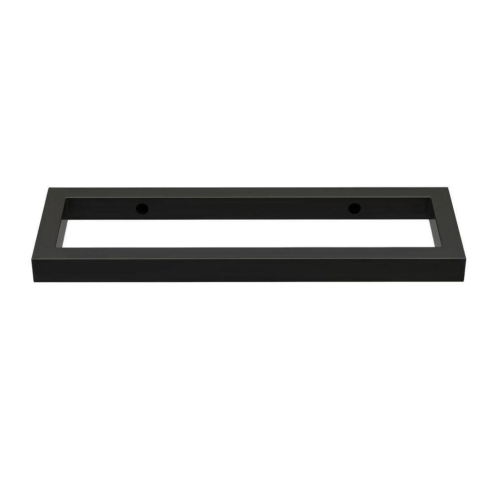 Porta Toalha De Rosto Preto Para Banheiro De Parede