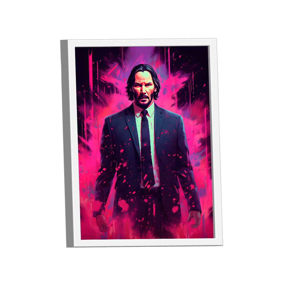 Quadro John Wick Purple -- BR ARTES