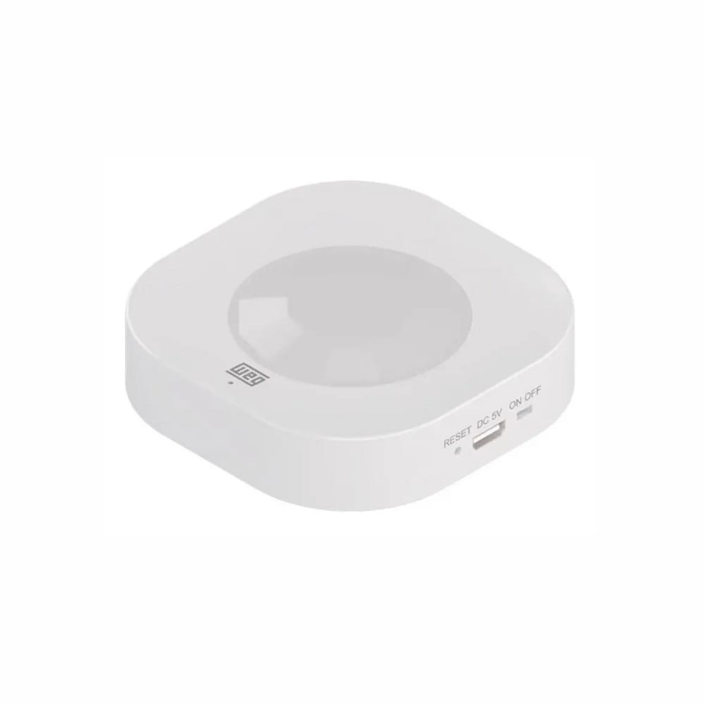Sensor MOVIMENTO/PRESENCA Inteligente C/ Bateria Alcance 6 Metros WI-FI SMART WEG Home