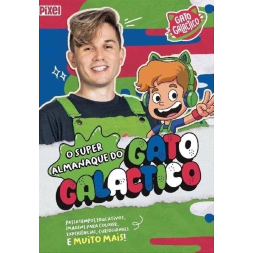 CAMISETA INFANTIL GATO GALÁCTICO