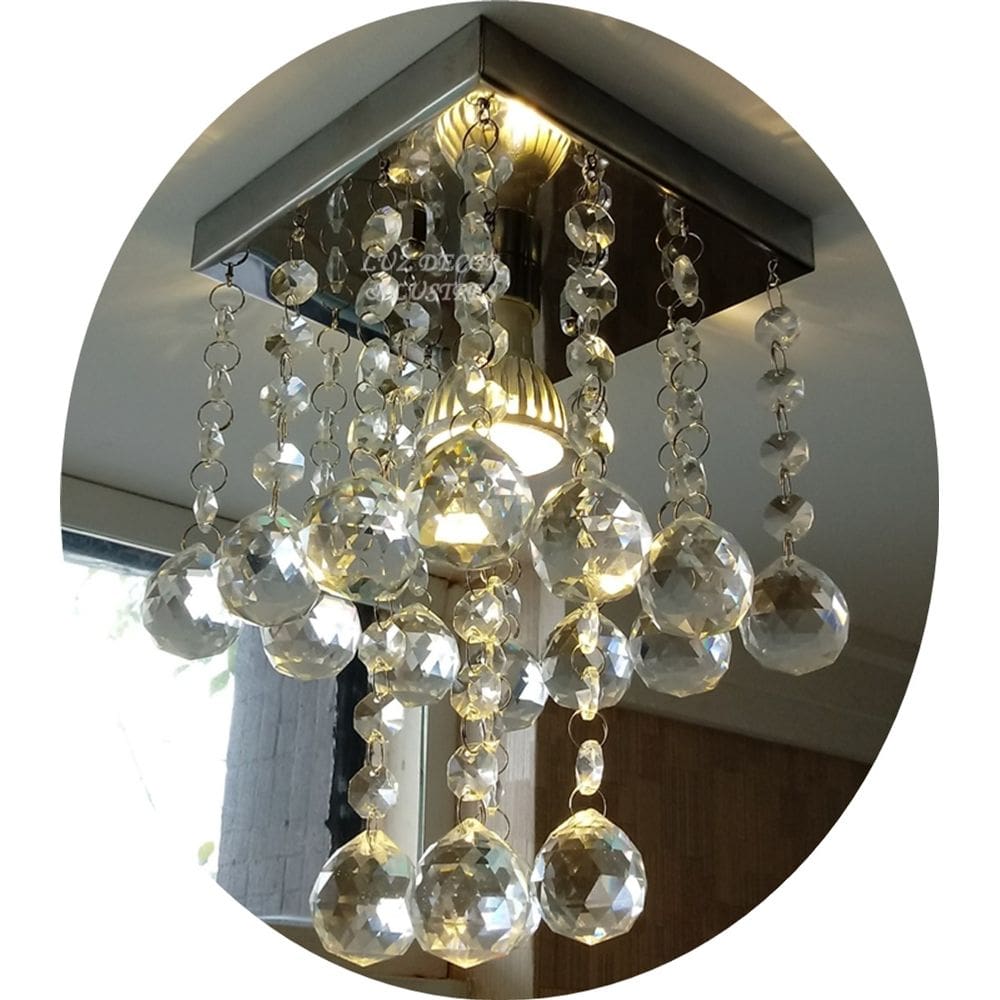 Lustre Para Lavabo Em Cristais k9