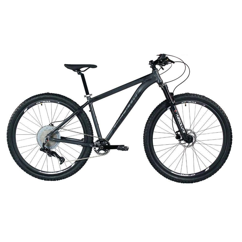 Bicicleta Aro 29 Absolute Nero 4 12v Garfo Trava no Guidão Freios Hidráulicos - Grafite