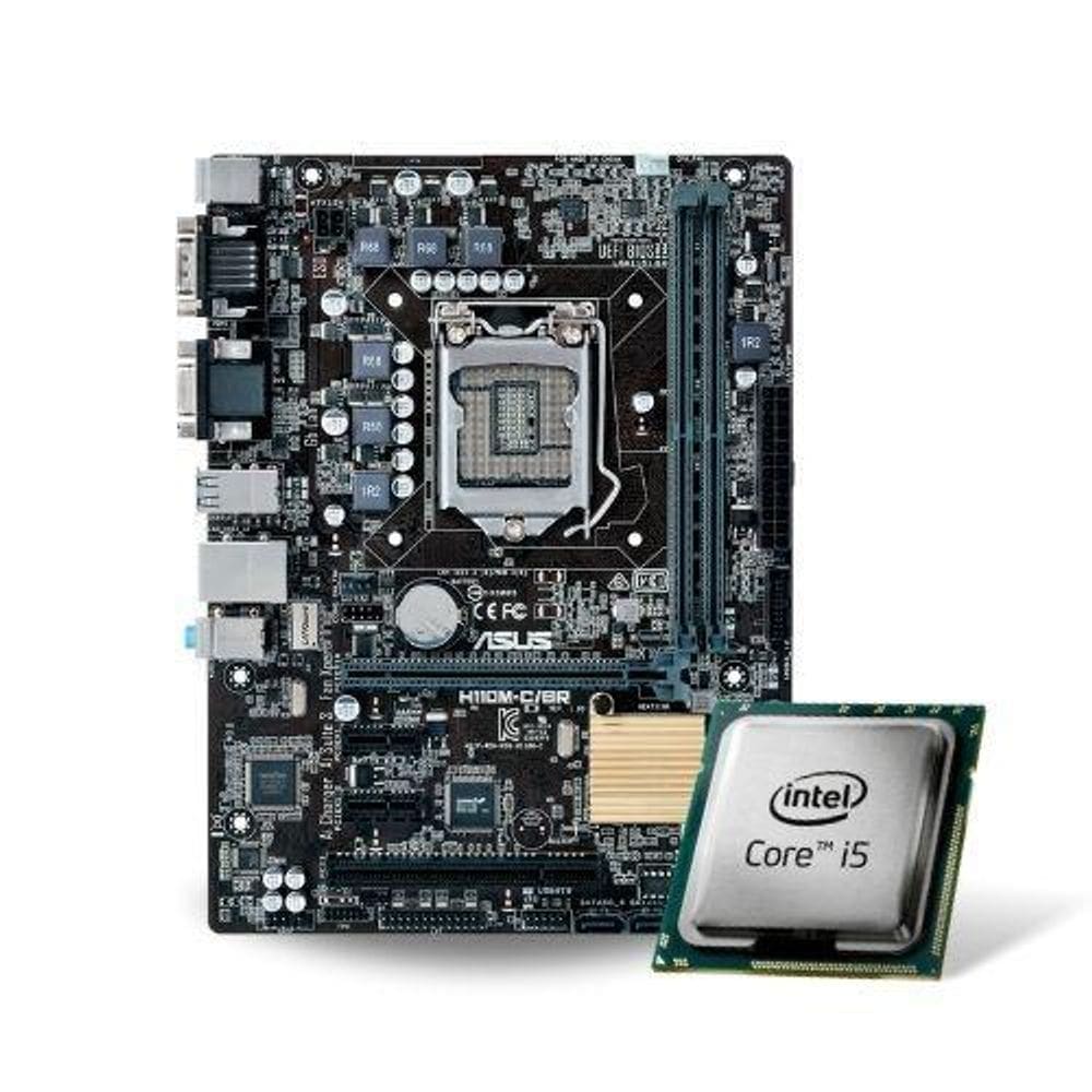 Kit Pl Mãe H61 + Processador I5 2400