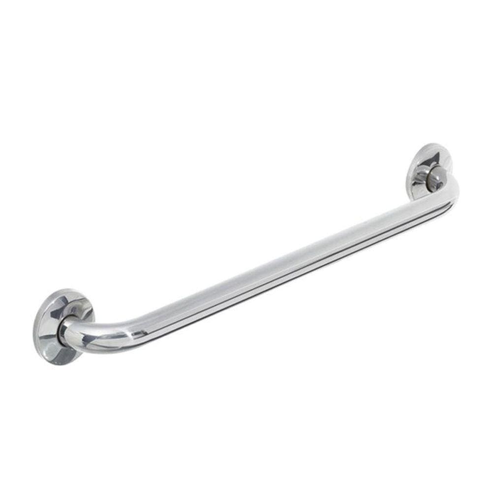 Alça De Apoio 40Cm Kit 10 Unidades Barra Inox Banheiro Deficiente Cadeirante Idoso Acessibilidade