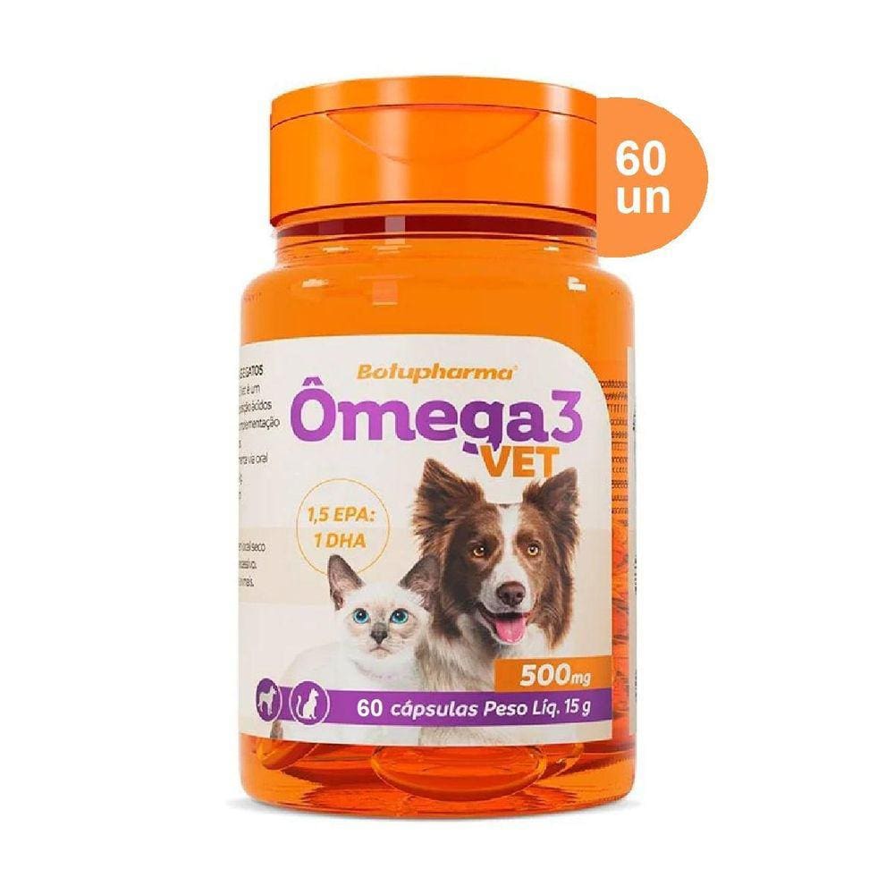 Omega 3 Vet 500 Mg 60Un