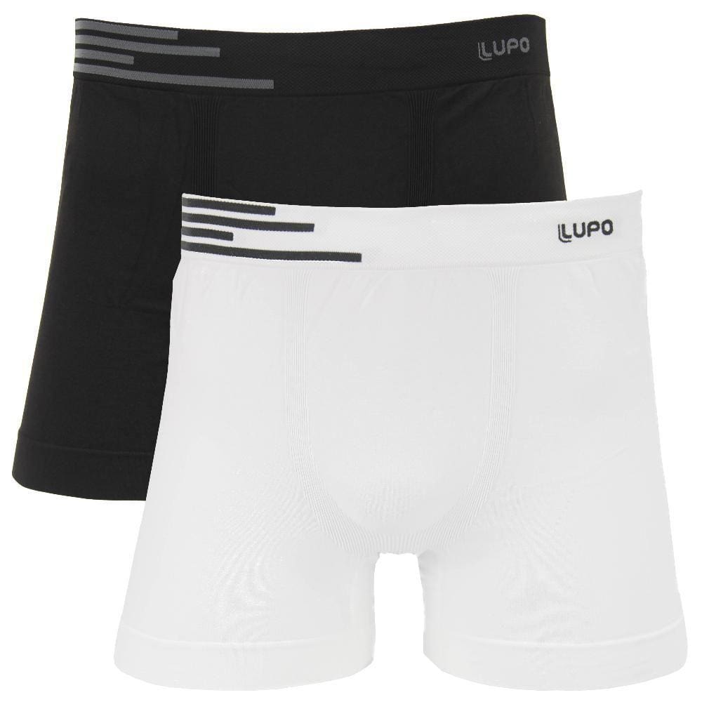 Kit 2 Cuecas Lupo Boxer - Masculino