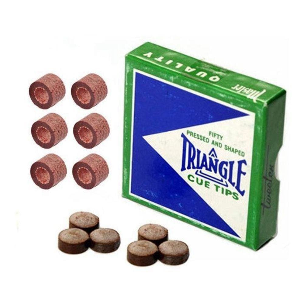 6 Sola Triangle 11mm + 6 Virola Celeron Taco Sinuca