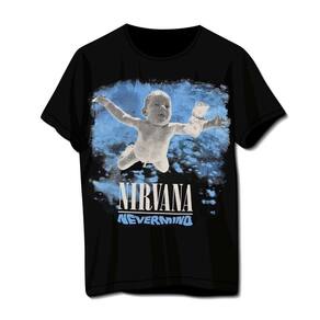 Camiseta Nirvana Nivermind Preta Banda De Rock Unissex