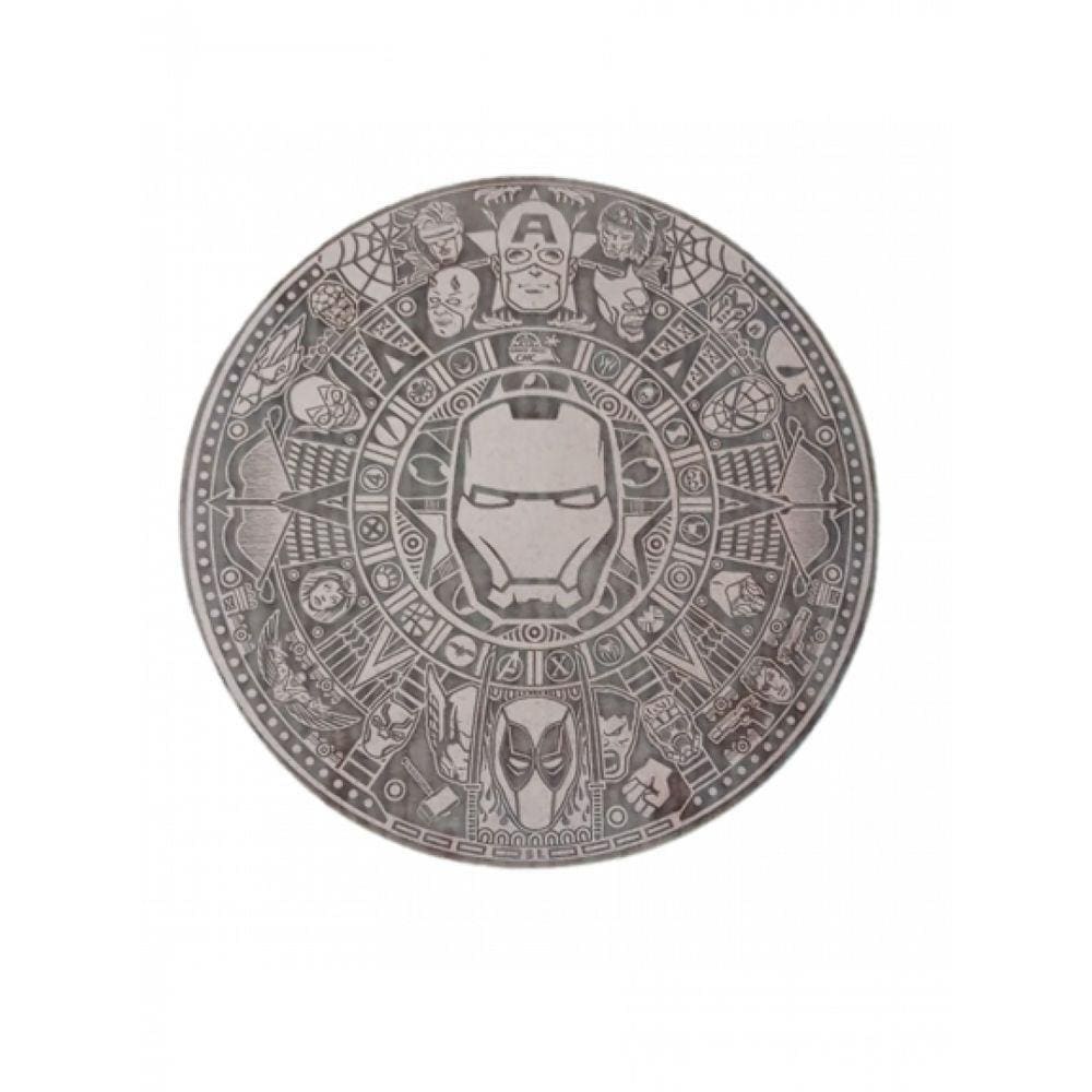 Mandala Homem De Ferro Natural Mdf