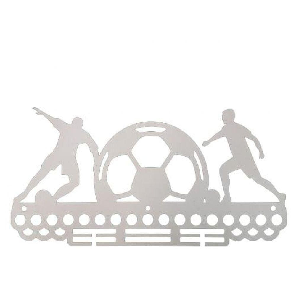 Porta Medalha Futebol Mdf Branco