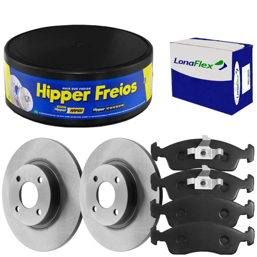 Kit Pastilha Disco Dianteiro Sólido Fiat Argo 1.0 17 a 23