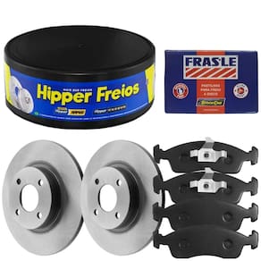 Kit Pastilha Disco Dianteiro Sólido Fiat Argo 1.0 6V 17 a 23
