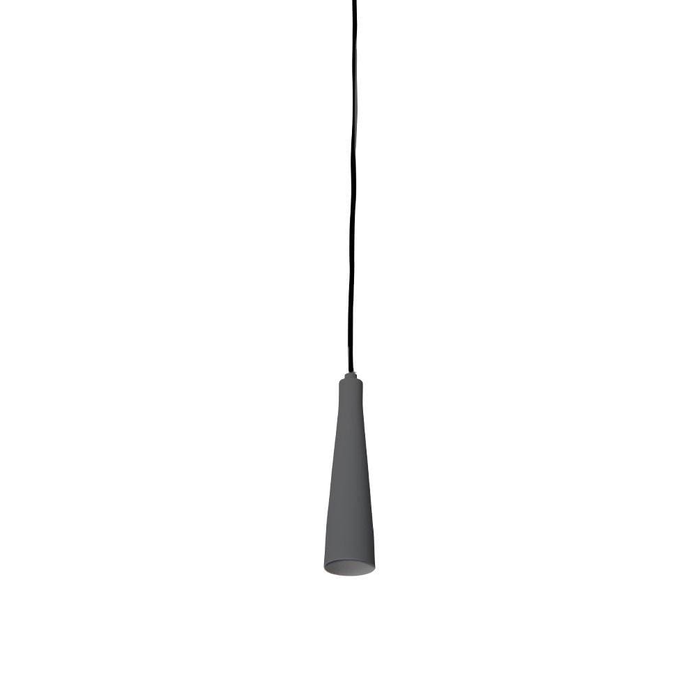 Lustre Pendente Blumenau Tube Gu10 Bivolt Preto