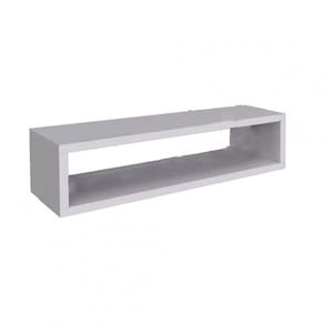 Nicho Retangular Decorativo 70Cx25Px15A Branco Em Mdf