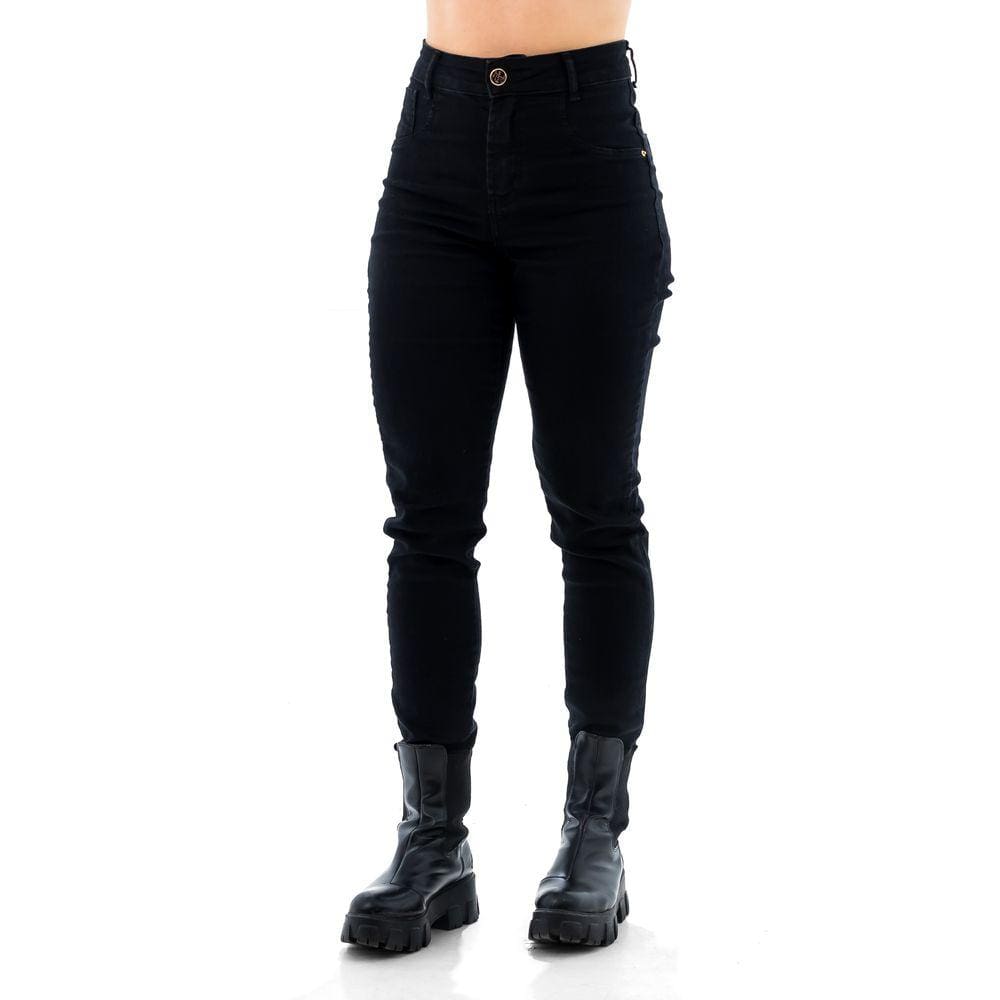 Calça Sarja Feminina Arauto Hot Pants Preta