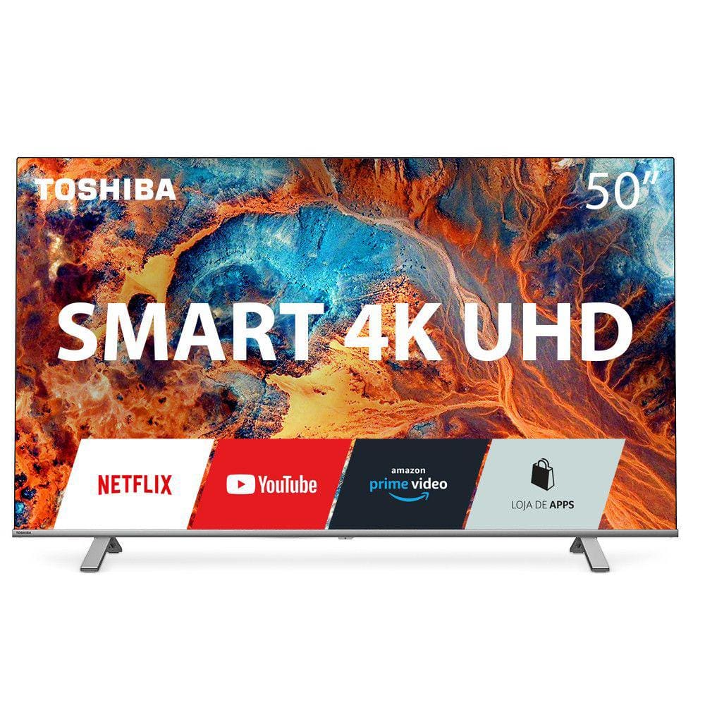 SMART TV 65 TCL SEMP TOSHIBA 4K ANDROID ULTRAFINA WIFI BLUETOOTH