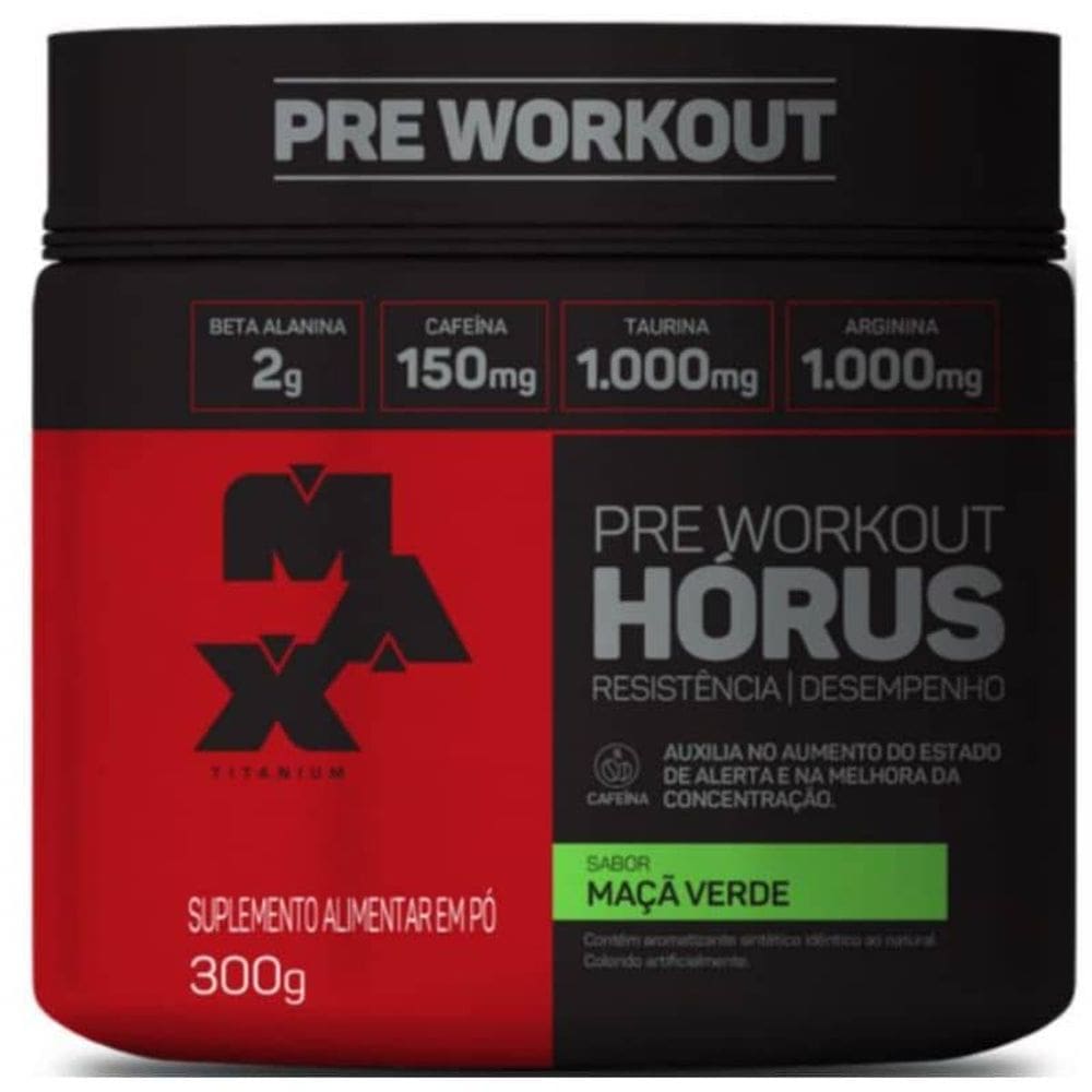 Horus - Pré Treino (300g) Max Titanium