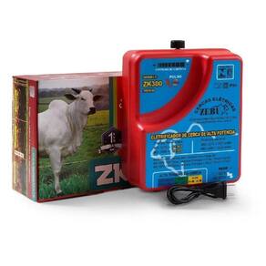 Eletrificador Rural 300Km Voltimetro Embutido Zk300 220V