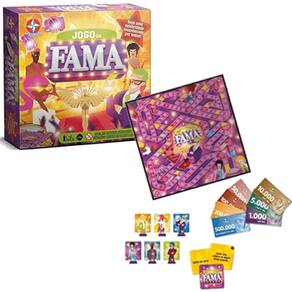 Divertido Game dos Famosos Tabuleiro Jogo da Fama Estrela
