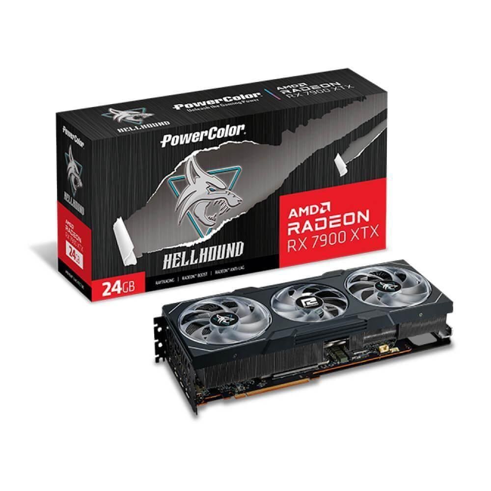 Gpu Amd Rx7900Xtx 24Gb D6 384Bits Power Color 24G-L/Oc 1A1-G00386800G
