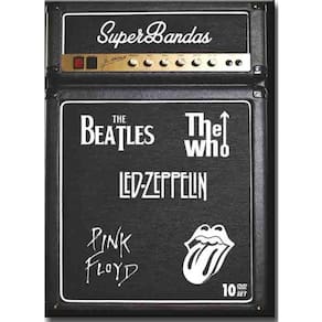 Dvd Superbandas (box 10dvds) The Beatles, The who,Pink Floyd