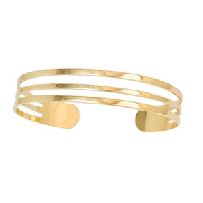 Bracelete 3 Fios Vazados By Kumbayá Joias