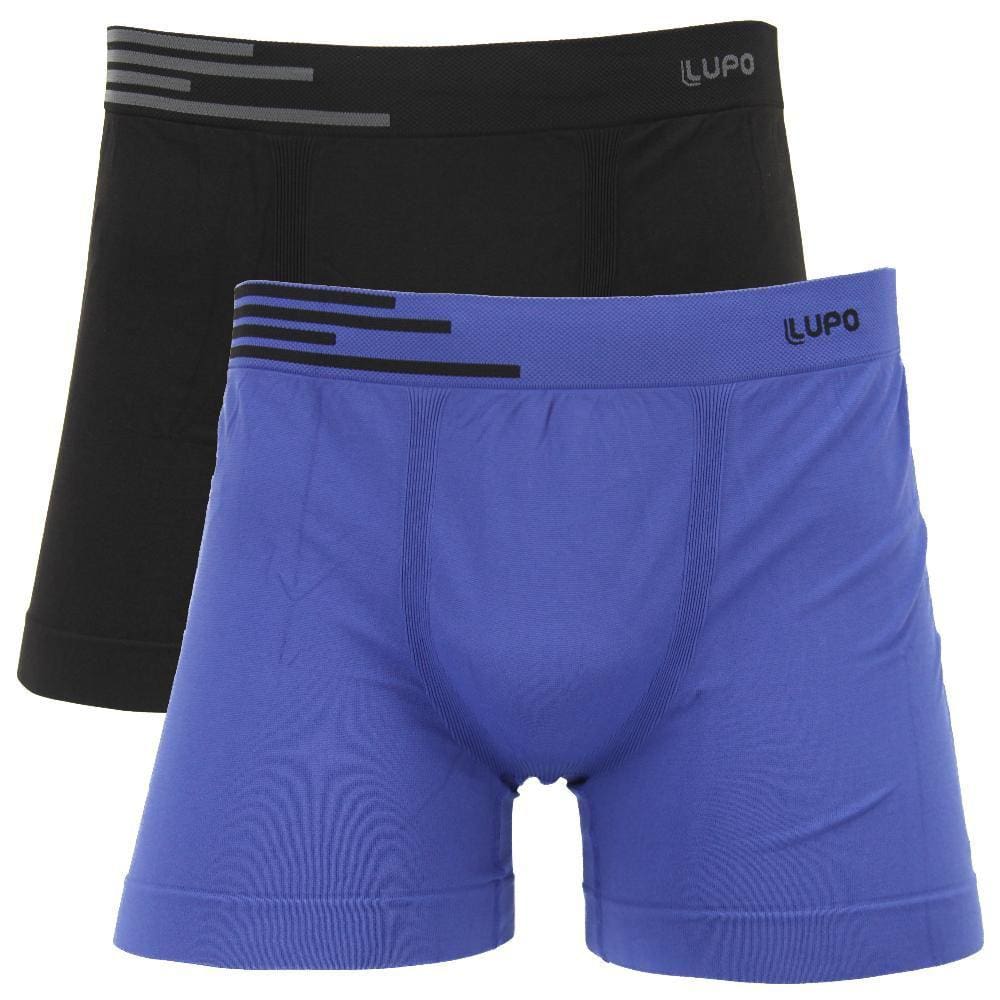 Kit 2 Cuecas Lupo Boxer - Masculino