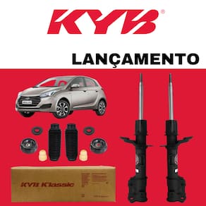 Amortecedor Lançamento Kayaba Klassic + Kit Batente Dianteiro Hb20 Hb20s 2015
