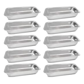 Kit Com 10 Assadeiras Para Pão Caseiro / Bolo Inglês/ Cuca/ Forma Gelo - Nº 1