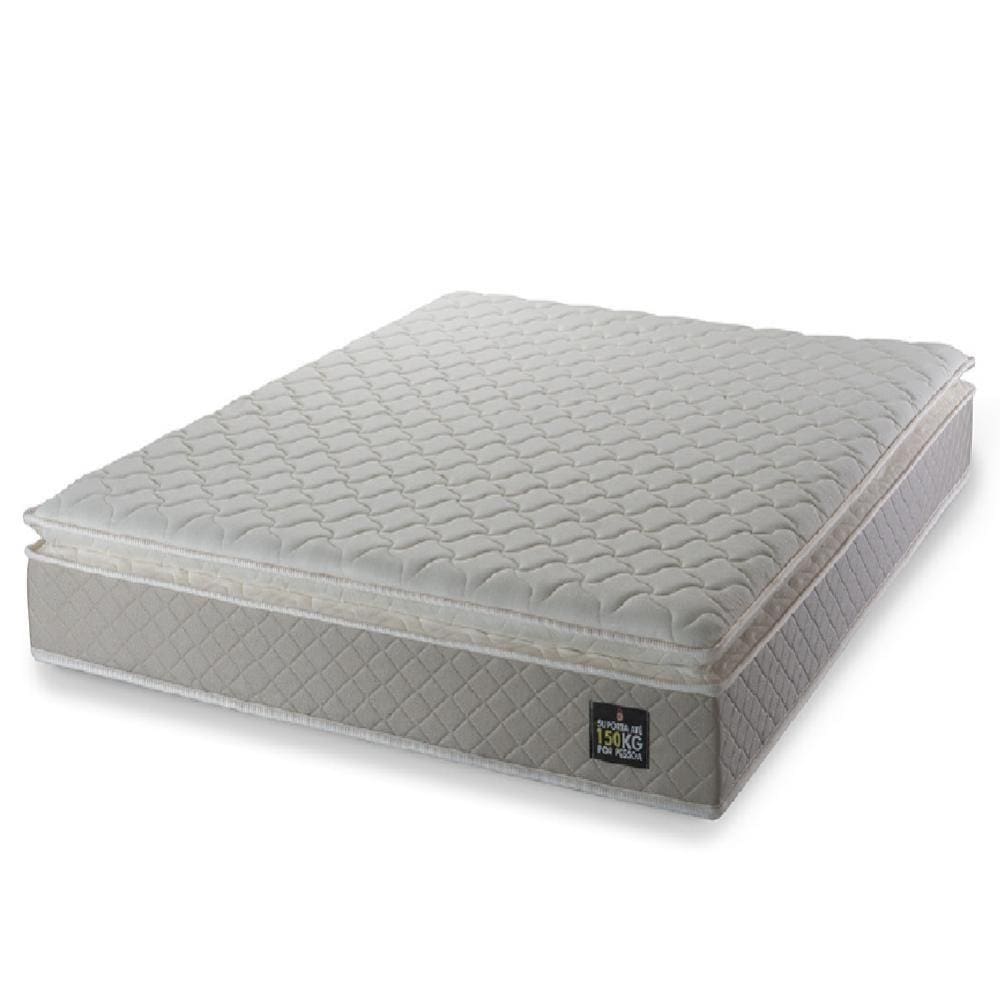 Colchão Casal Strong Pillow Top D45 138x188x24cm Bege