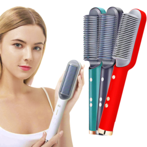Pente Elétrico e Escova Alisadora Modeladora de Cabelo Profissional