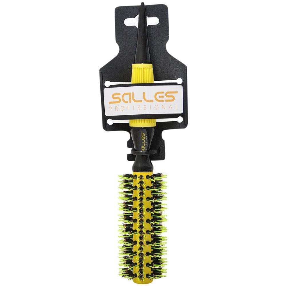 Escova De Cabelo Cerâmica Cerdas De Javali E Nylon 19Mm Nº01