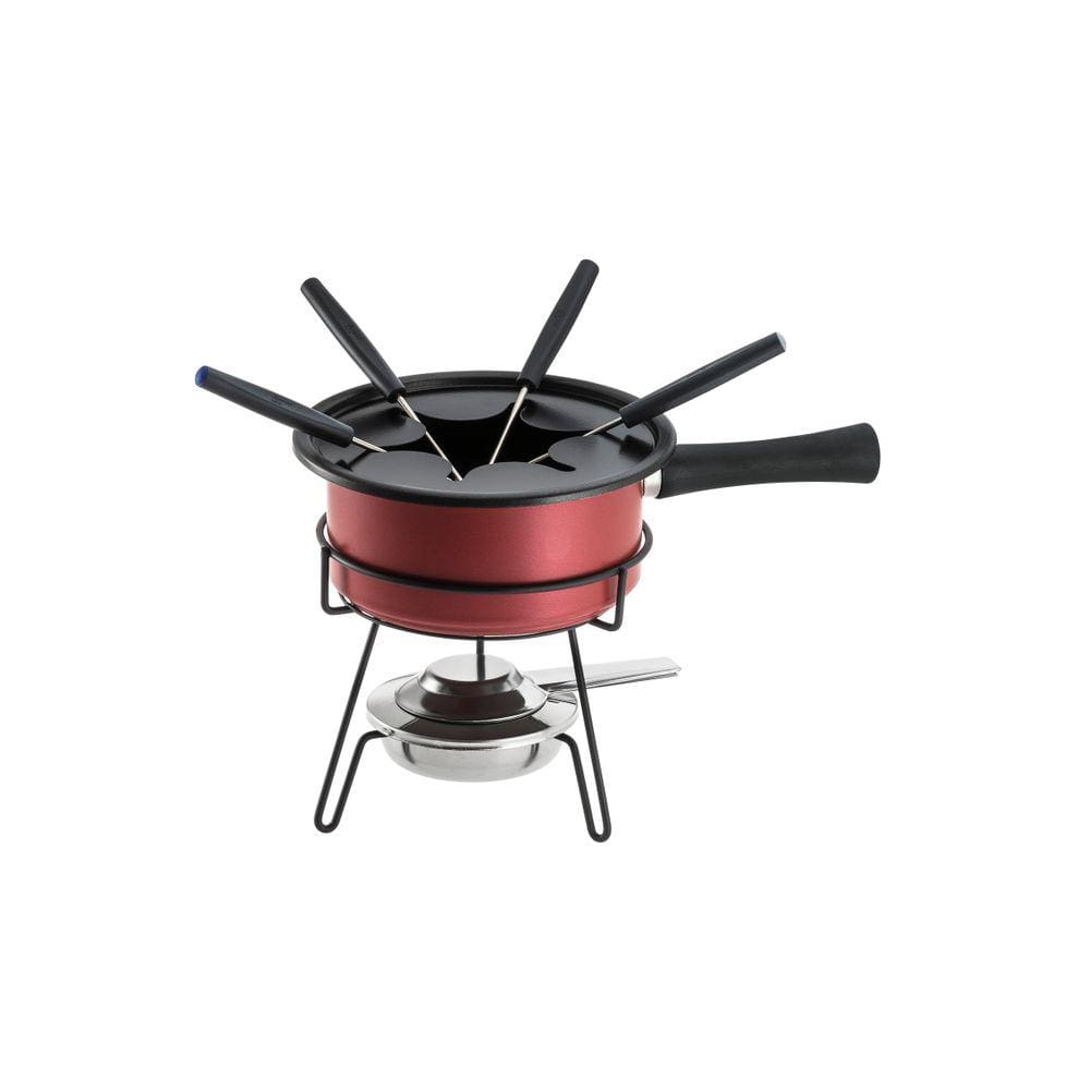 Serviço Aparelho de Fondue Antiaderente Vermelho Forma Aspen