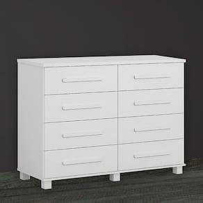 Cômoda 8 Gavetas San Marino Branco