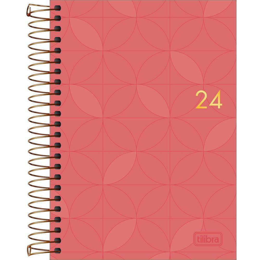 Agenda Executiva Diária Spot Feminina M5 2024 - Tilibra