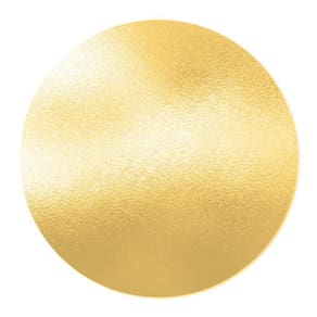 Sousplat 25cmx25cm - Cria Arte Laser Dourado