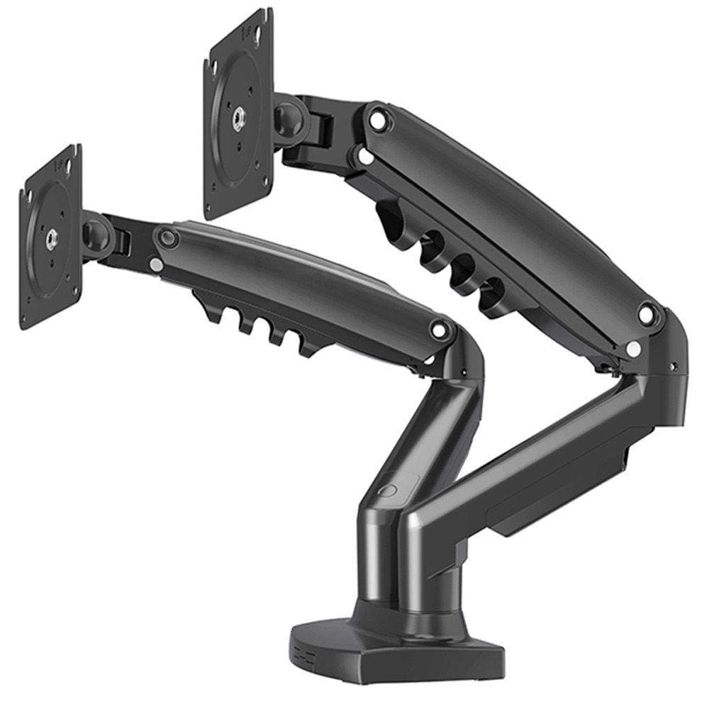 Suporte para 2 Monitores Articulado 17 a 34 de Mesa com Pistão a Gás F160 NB