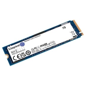 Ssd 1tb Kingston Nv2, M.2 2280, Nvme Pcie 4.0 X4, Leitura 3500mb/s, Gravação 2100mb/s - Snv2s/1000g