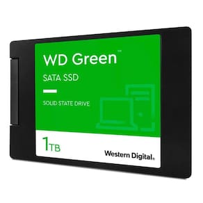 Ssd 1tb Western Digital Wd Green, Sata Iii 6 Gb/s, Leitura 545mb/s - Wds100t3g0a