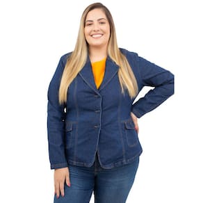 Blazer jeans Plus Size