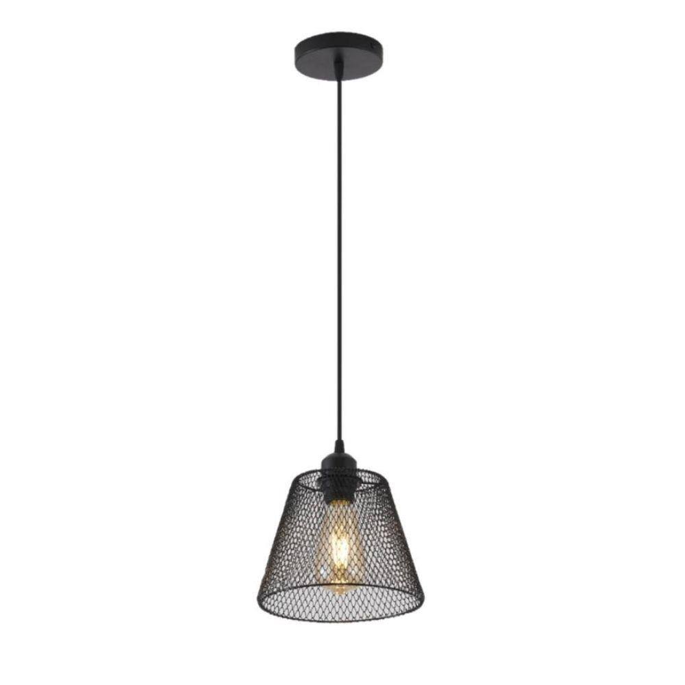 Pendente Aramado Mesa Balcão Bancada Gourmet Quarto Preto