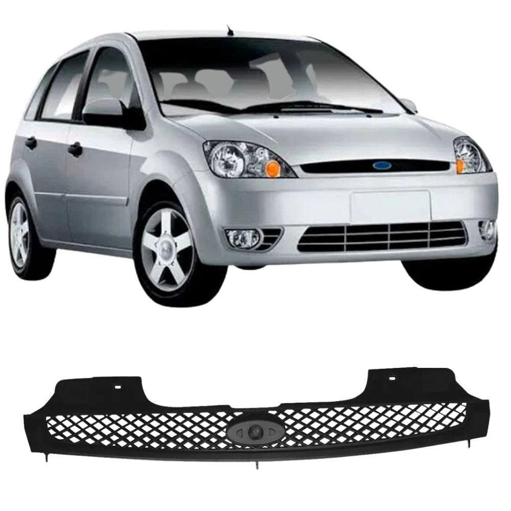 Grade Dianteira Radiador Fiesta Sedan 2002 A 2007