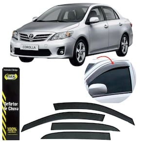Calha Defletor Chuva Corolla Sedan 2008 a 2014 4 Portas