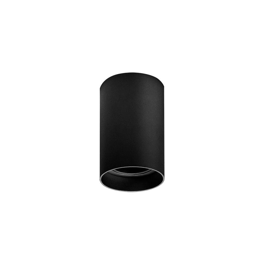 Spot de Sobrepor Recuado Blumenau Clean para Lâmpada Mr16 Gu10 Redondo Bivolt Preto