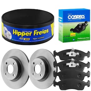 Kit Pastilha Disco Dianteiro Sólido Fiat Argo 1.0 6V 17 a 23