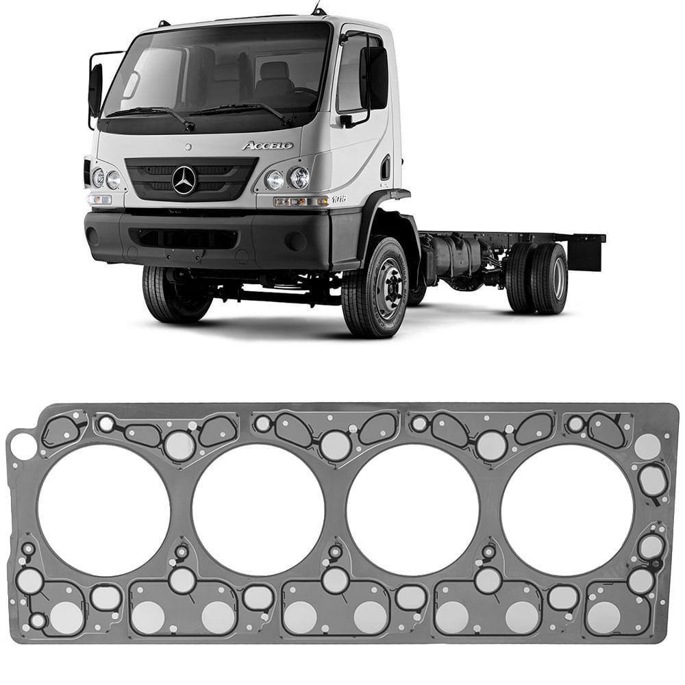 Junta Cabeçote Motor Mercedes Benz Accelo Atego Atron Om924