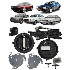 Kit Retrovisor Elétrico Simples Gol Quadrado Saveiro Voyage