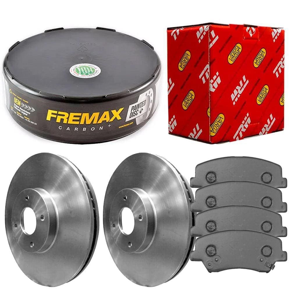 Kit Pastilha Disco Dianteiro Ventilado HB20 1.0 Fremax TRW